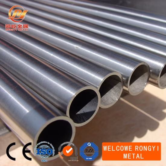 Tubo in acciaio inossidabile 304/304L/316316L/347/32750/32760/904L A312 A269 A790 A789, tubo saldato, tubo senza saldatura